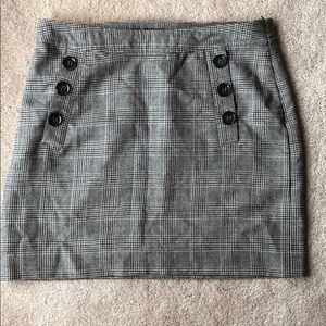 Banana Republic Plaid Skirt